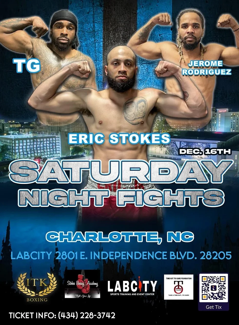 Saturday Night Fights - Charlotte, NC - 2023 DEC 16