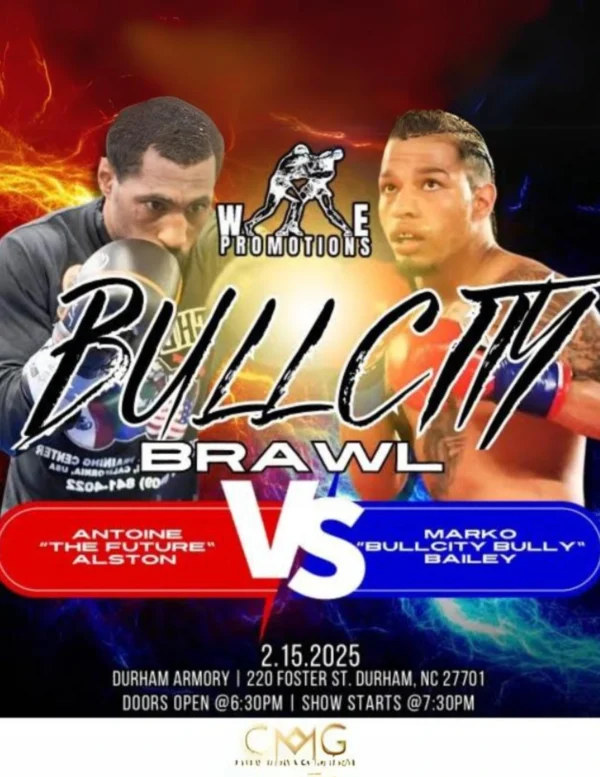 Bull City Brawl Boxing in Durham NC